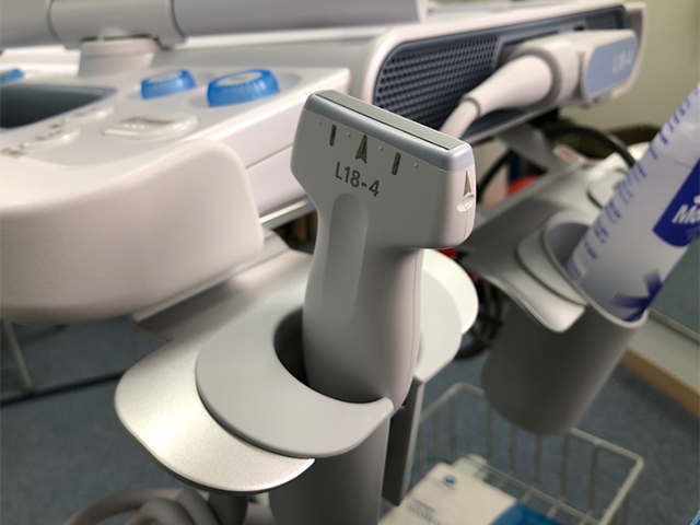 エコー診断画面